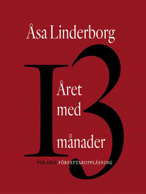 cover image of Året med 13 månader